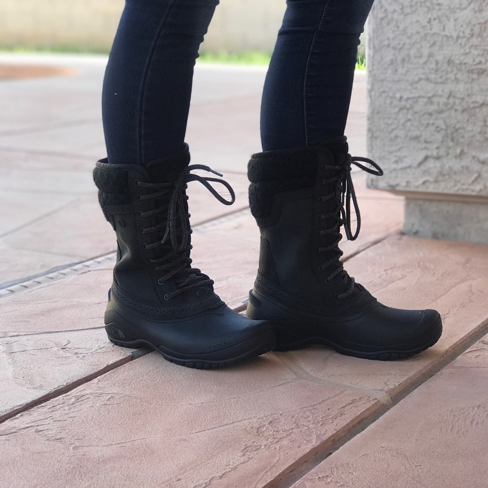 The North Face Women's Shellista II Mid Boot, BLK - Picture 5 of 8